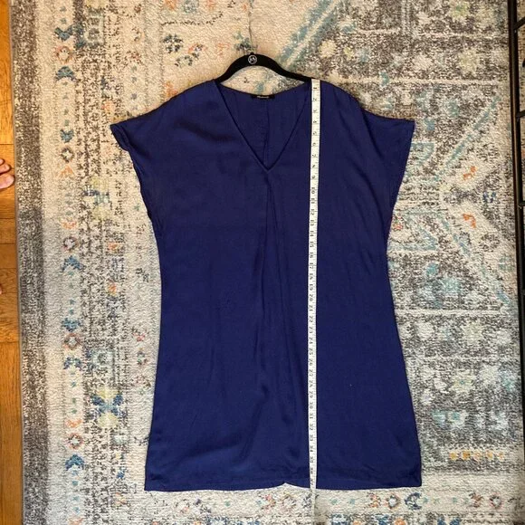 Madewell Navy Blue Moment T-Shirt dress size L - Picture 7 of 8